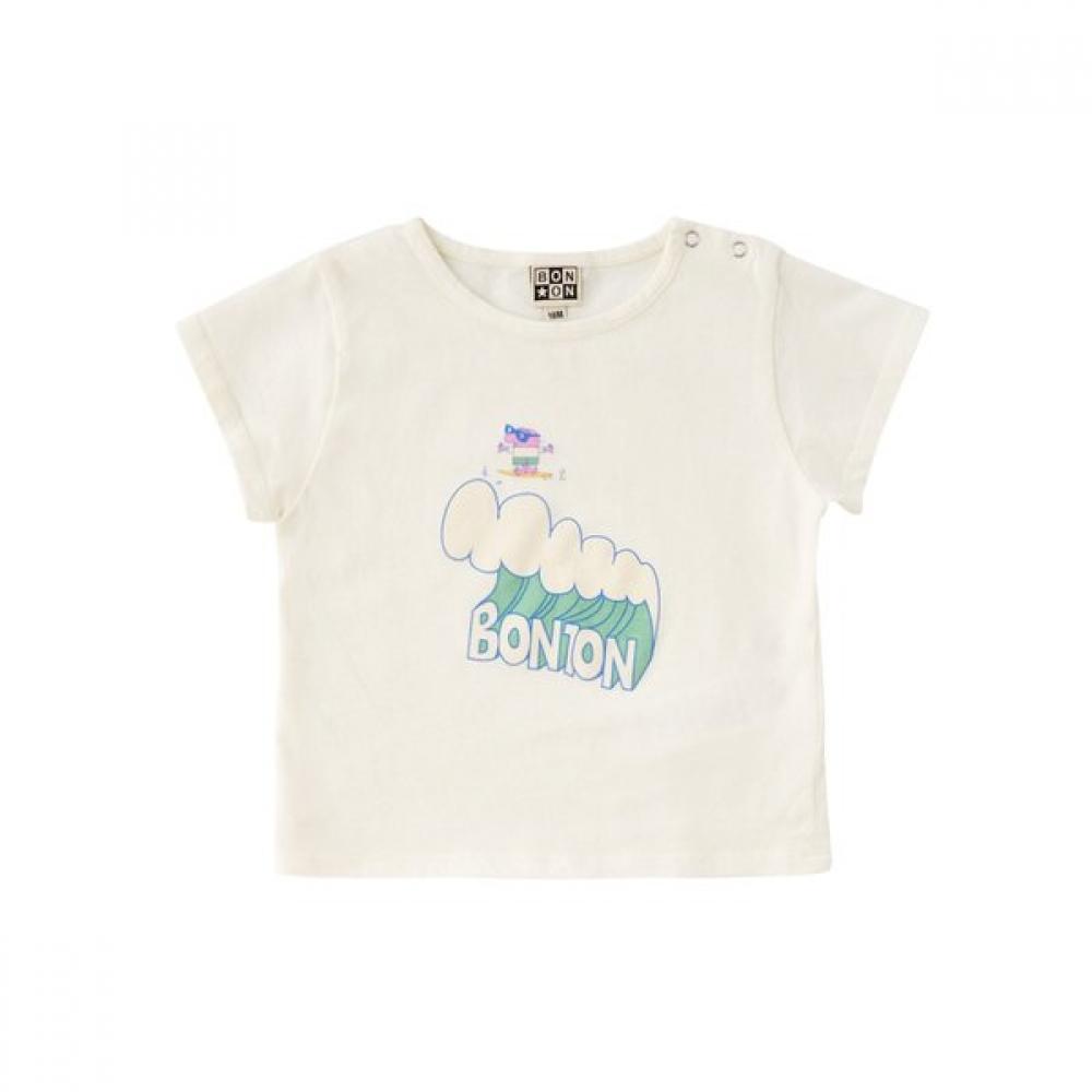 

BonTon Baby T shirT 7617T L32 07 Wave WH/3A