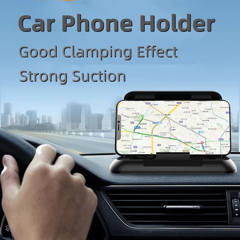 Autotelefonhalter-Halterung, universeller Armaturenbrett-Telefonhalter fürs Auto, rutschfestes Silikon-Saugnapf, verstellbare Smartphone-Unterstützung