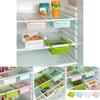 Versatile And Durable Slide Kitchen Fridge Freezer Space Saver Organizer Box