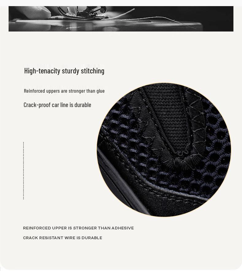 Men's Summer Breathable Mesh Slip-On Loafers