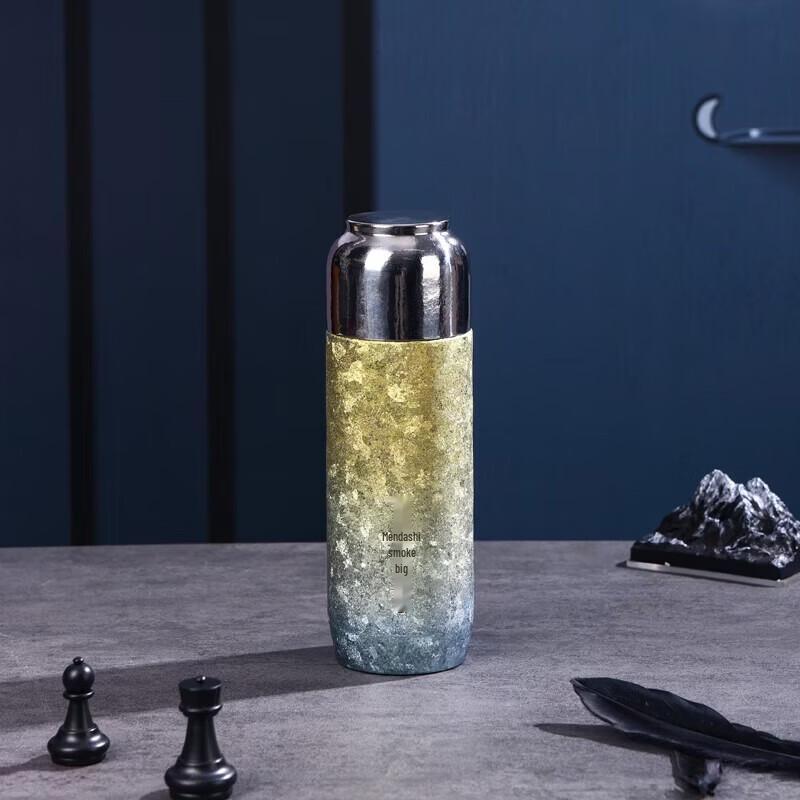 MENDASHI Crystal Titanium 460ml Vacuum Infusion Mug