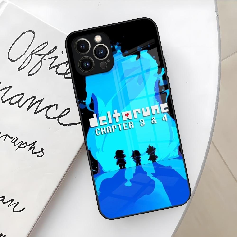 

Game Deltarune Phone Case for Iphone 17 16 Air 15 14 12 11 13 Pro Max Mini X Xr Xs Se Puls glass Cover iPhone 16