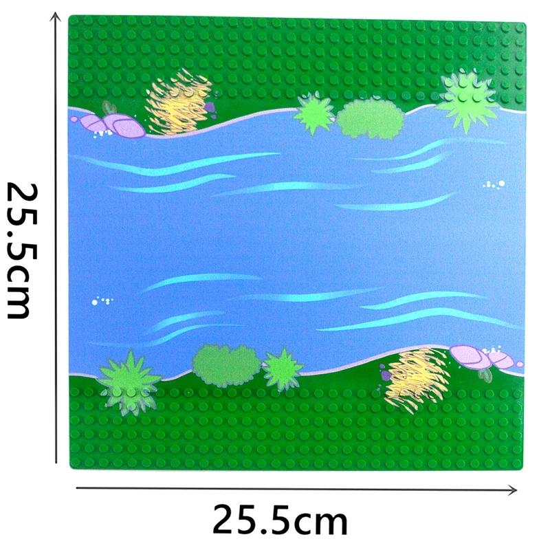 MOC BasePlate 32x32 Classic Building Blocks 32*16 Dots Base Board City Street Classic Assemble Bricks Compatible Brand Kid Toys