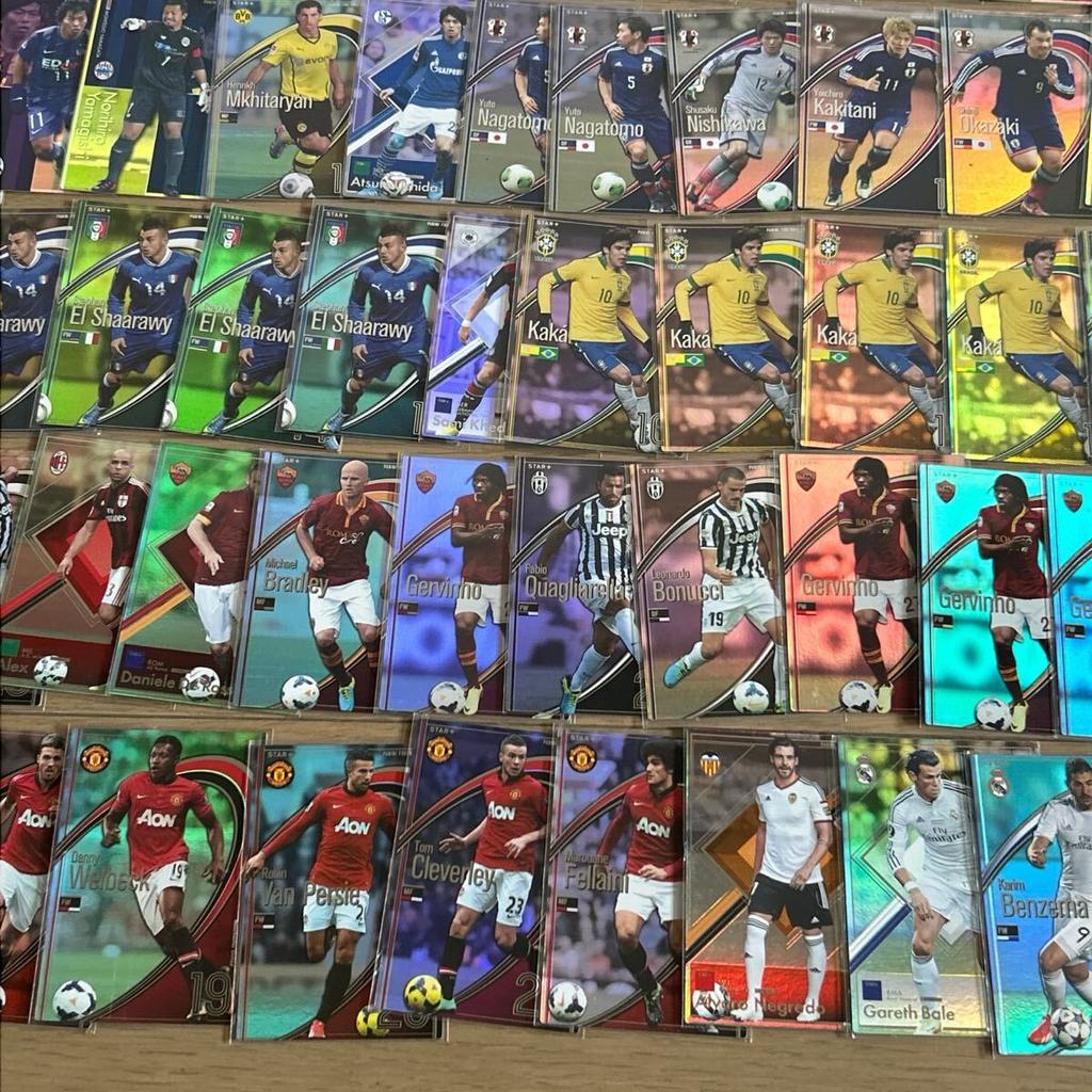 Panini Football League Cards Panini Holographic Large Lot 93 Cards Available - - -