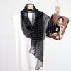 SCARF with Print, Women' Long Elegant KNIFE, SCARF Like a Tie