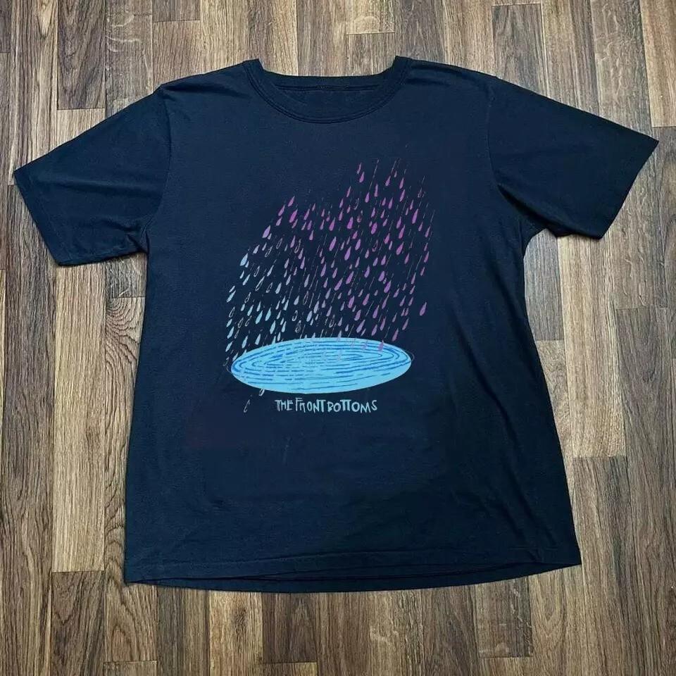 Футболка унисекс The Front Bottoms Band Raining Graphic, полный размер S-5XL BT1392 XXXL