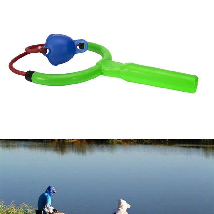 Rybářské katapulty Praky Krmítka Přenosné rybářské návnady Tahání krmítek