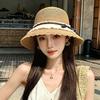 Butterfly Bow Sun Hat For Beach Vacation With Wide Brim And Breathable Material