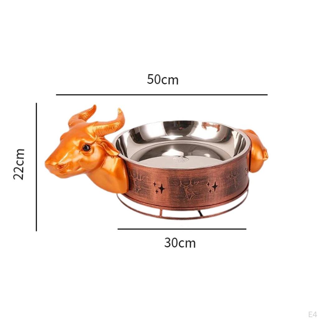 Dry Pot Alcohol Stoves Cookware Food Warmer for Picnic Party Restaurant Kitchen
