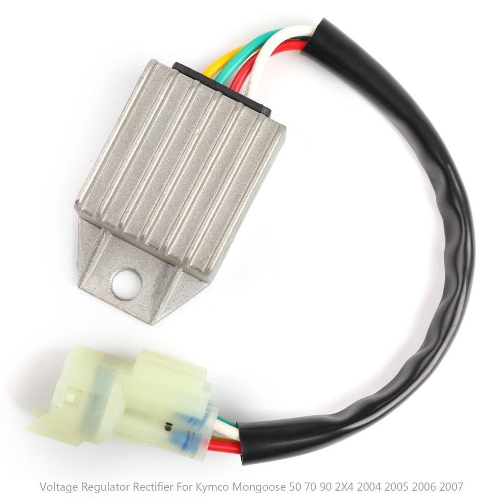 Neuer Spannungsregler Gleichrichter 12V für 89ccm KYMCO Mongoose 50 70 90 2004-2007