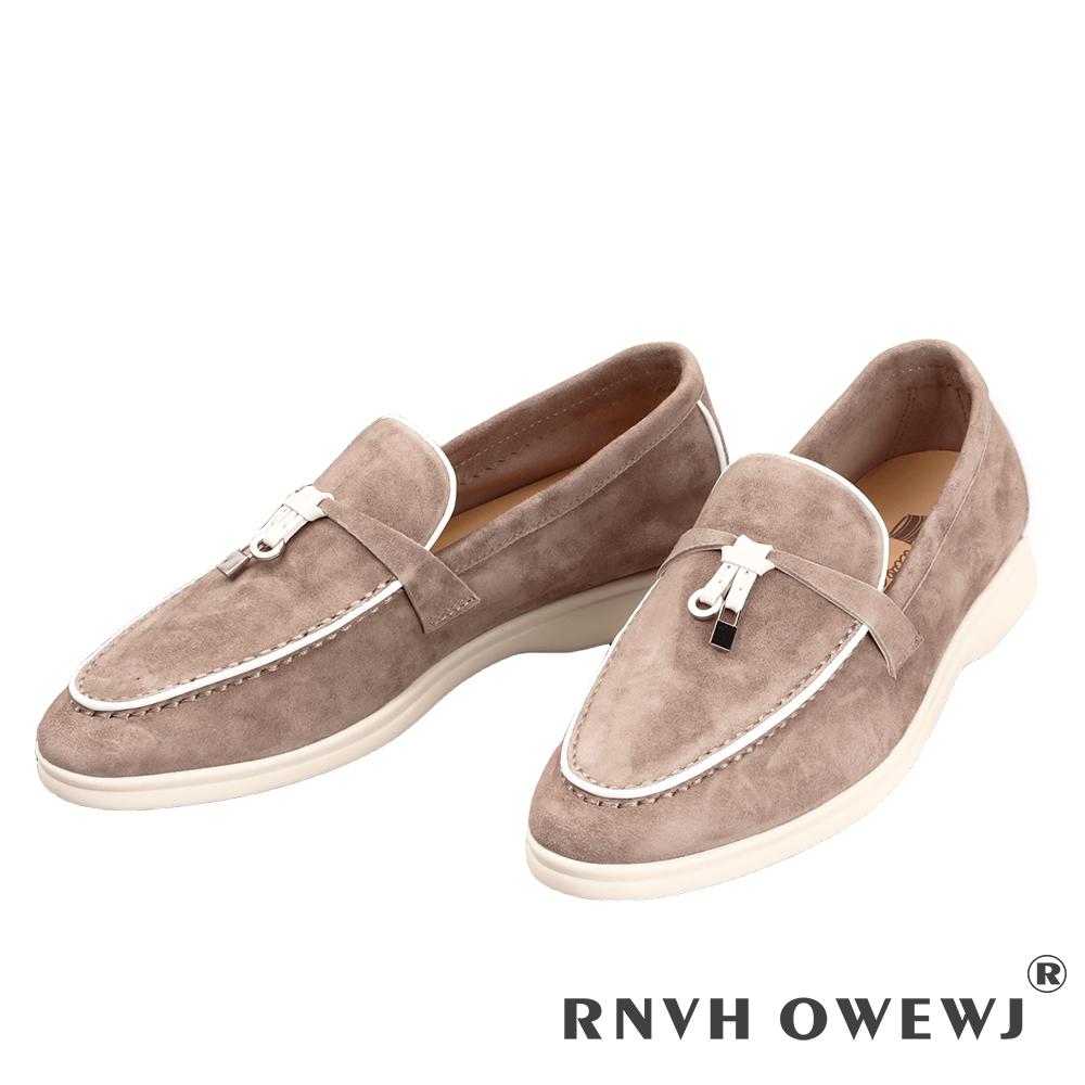 Suede Leather Women's Loafers 2023 Summer Slip-on Causal Moccasin Shoes Comfortable Sneaker Lazy Shoes for Men Top Quality