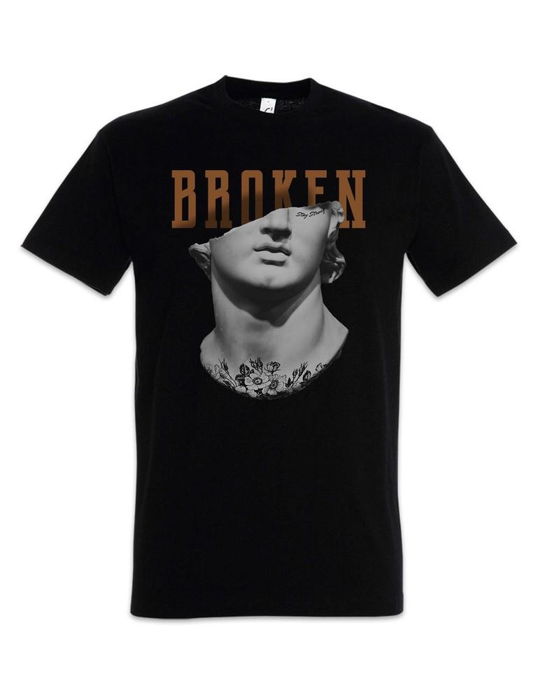 

Broken David T-Shirt Industrial Art Statue Classic Michelangelo Streetart 3XL
