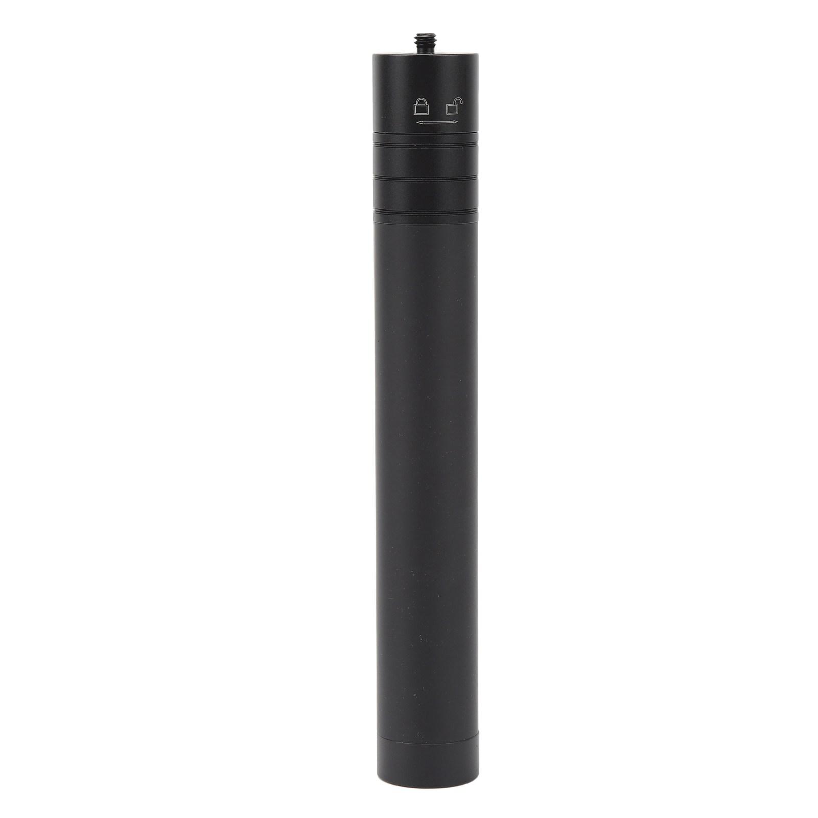 Gimbal Extension Pole With 1/4" Screw Adapter Compatible With DJI Osmo Pocket 3 / Action 4, Camera Extension Rod Adjustable Selfie Stick Compatible With Insta360 GO3/X3/ONE X2