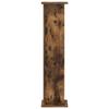 Plant Stand Smoked Oak 25 x 25.5 x 100.5 cm