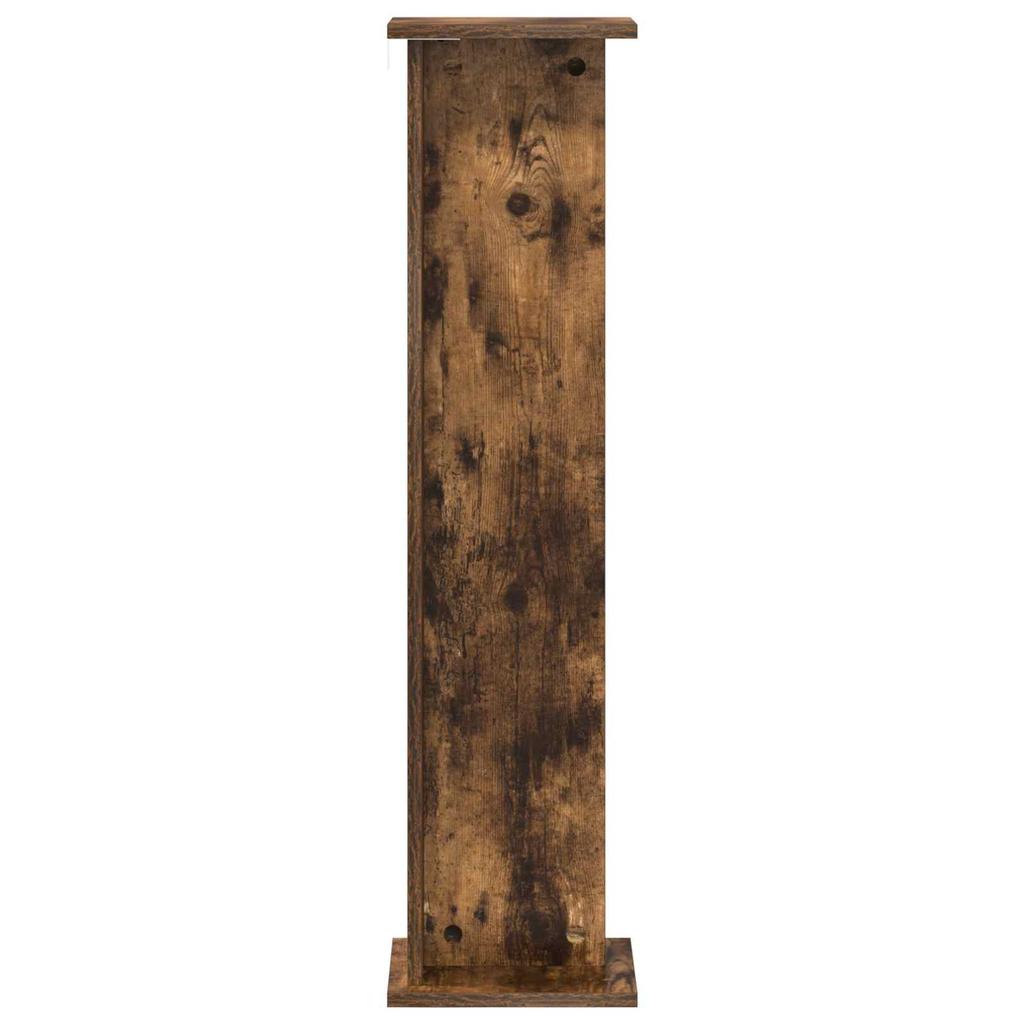 Plant Stand Smoked Oak 25 x 25.5 x 100.5 cm
