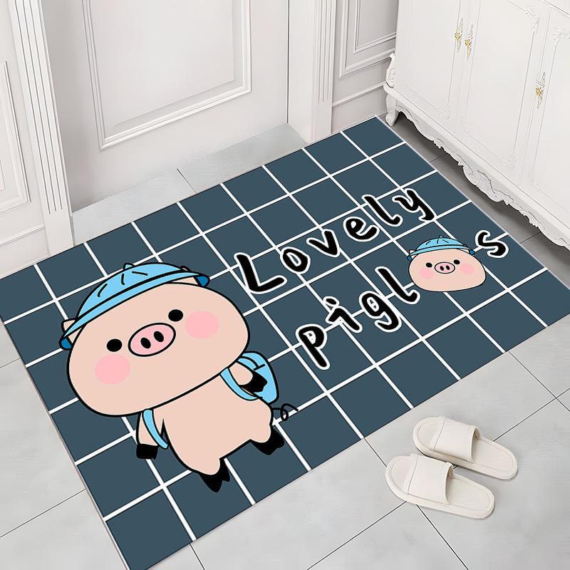 Bathroom Floor Mat Bathroom Door Mat Bedroom Kitchen Door Mat Entrance Floor Mat