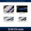 Compatible with 25 NIO EC6 models: Includes console and tempered glass screen protectors.