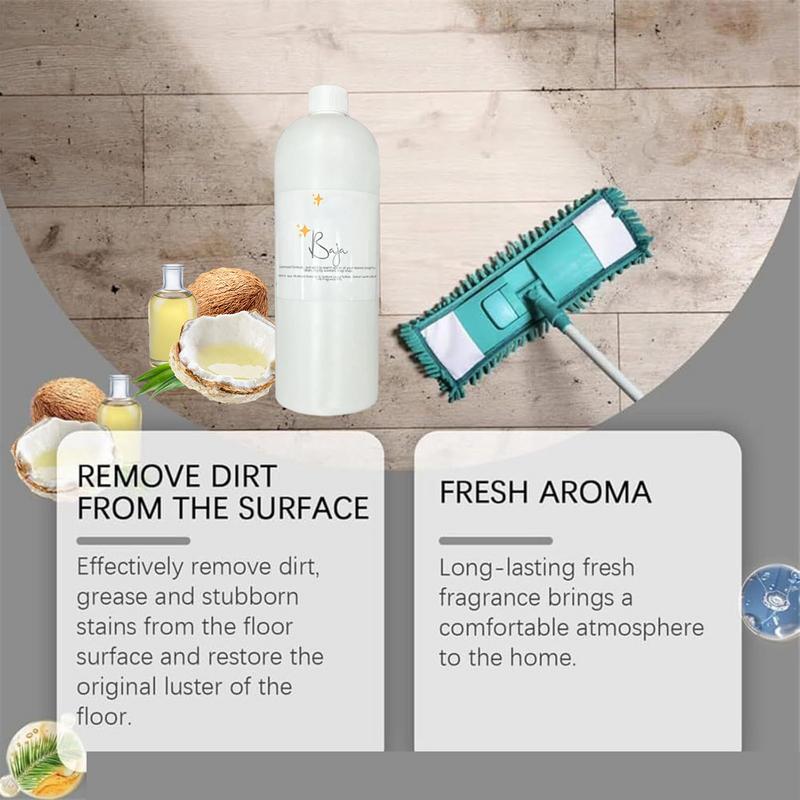 120ml Floor Cleaning Mop Soap Multifunctional Floor Cleaning Solution Multi-purpose Mop Soap for Home Kitchen Countertop