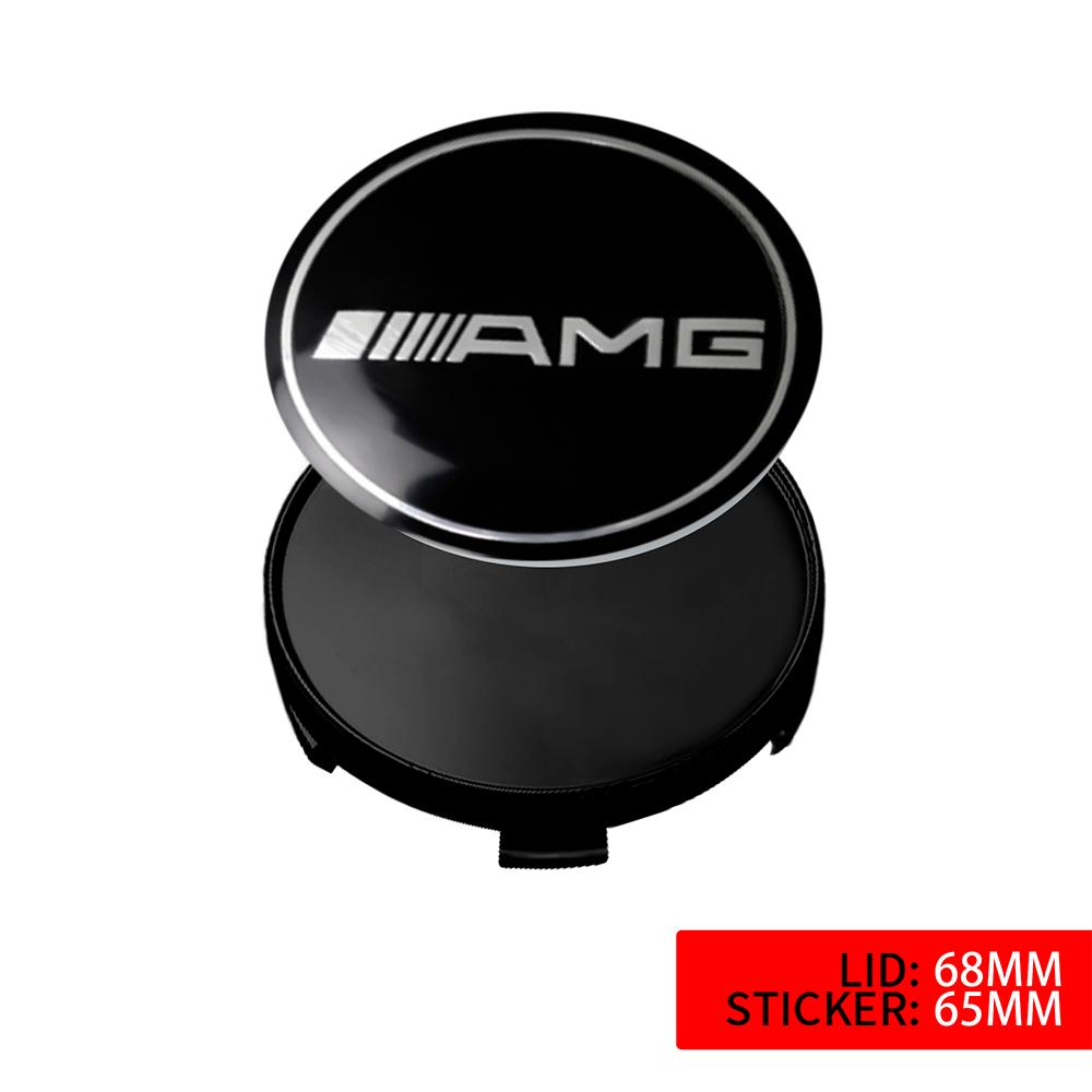 4Pcs 60/63/68mm Car Wheel Center Hub Cap For Mercedes Benz AMG W212 W204 W211 W168 W213 W124 A180 W212 E220 W204 W206 W211 W164