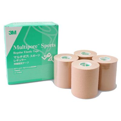 3M Kinesiology Taping Multipore Sports Regular 75mm 4 Volumes 274375