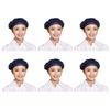 6Pcs Small Meshes Chefs Work Hat Breathable Professional Kitchen Cook Hat For Kitchen And Food Service