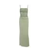 Long Dress Sexy Lace Slim Skirt Spice Girl Waist Suspender Skirt Design Sense Dress