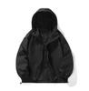 Autumn 2025 Men's Hong Kong Style Waterproof Windbreaker Jacket with Hood