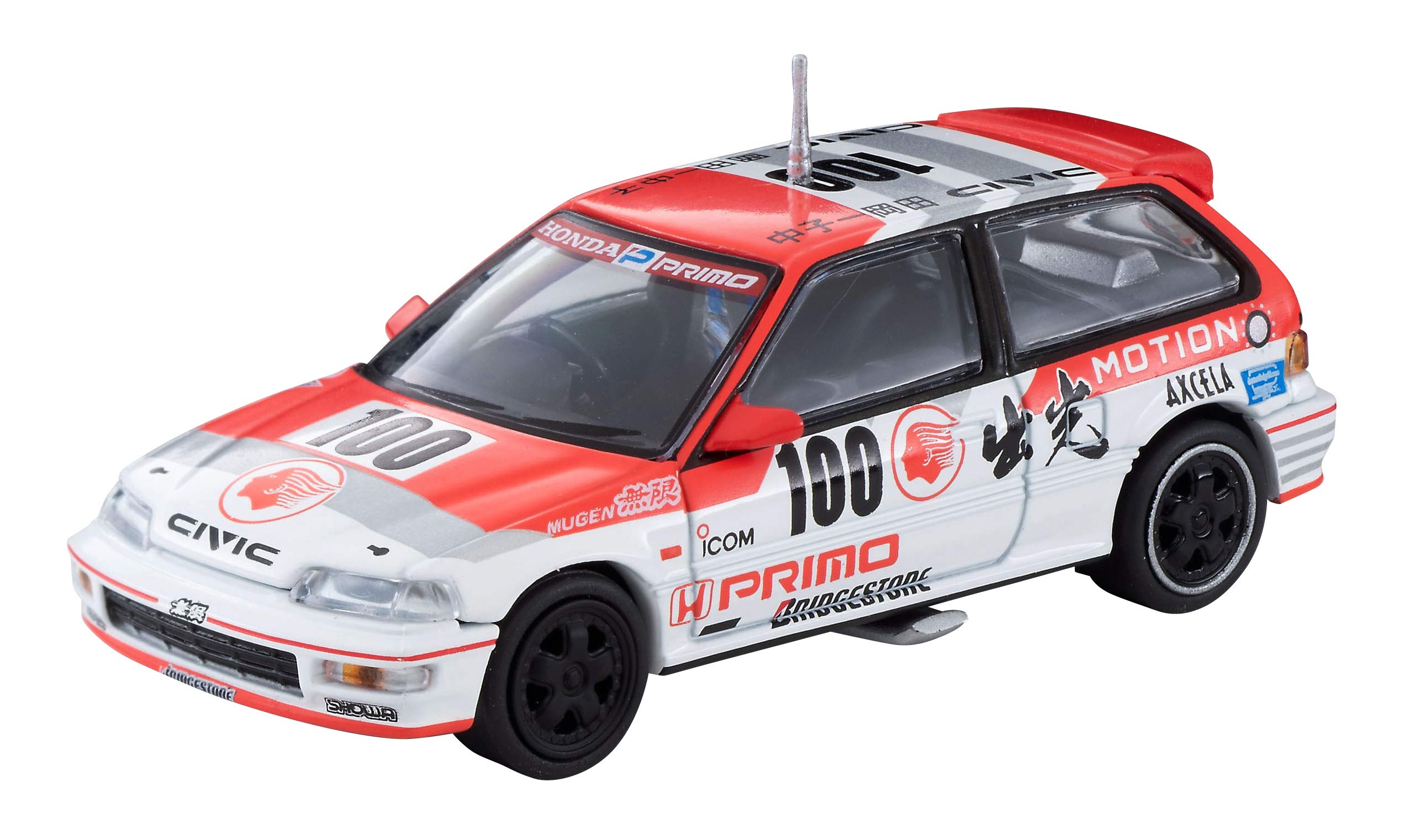 

TOMYTEC Tomica Limited Vintage Neo Scale Idemitsu MOTION Mugen Civic First Order Limited Finished Product 1/64 LV-N229a (Manufacturer s Edition)
