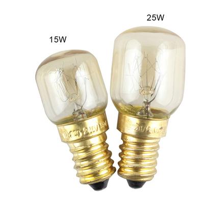 220 v E14 300 Derece Yüksek Sıcaklığa Dayanıklı Mikrodalga Fırın Ampuller Ocak Lambası Tuz Ampul