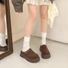 Thick-soled half-slippers women's new autumn one-pedal bag head half-drag single shoes Boken sandals
