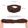 Solid Headbands for Women Twist Knotted Boho Suede HairYoga Workout Head Bands For  Sweet Bow Headwrap Vintage Hair Accessories