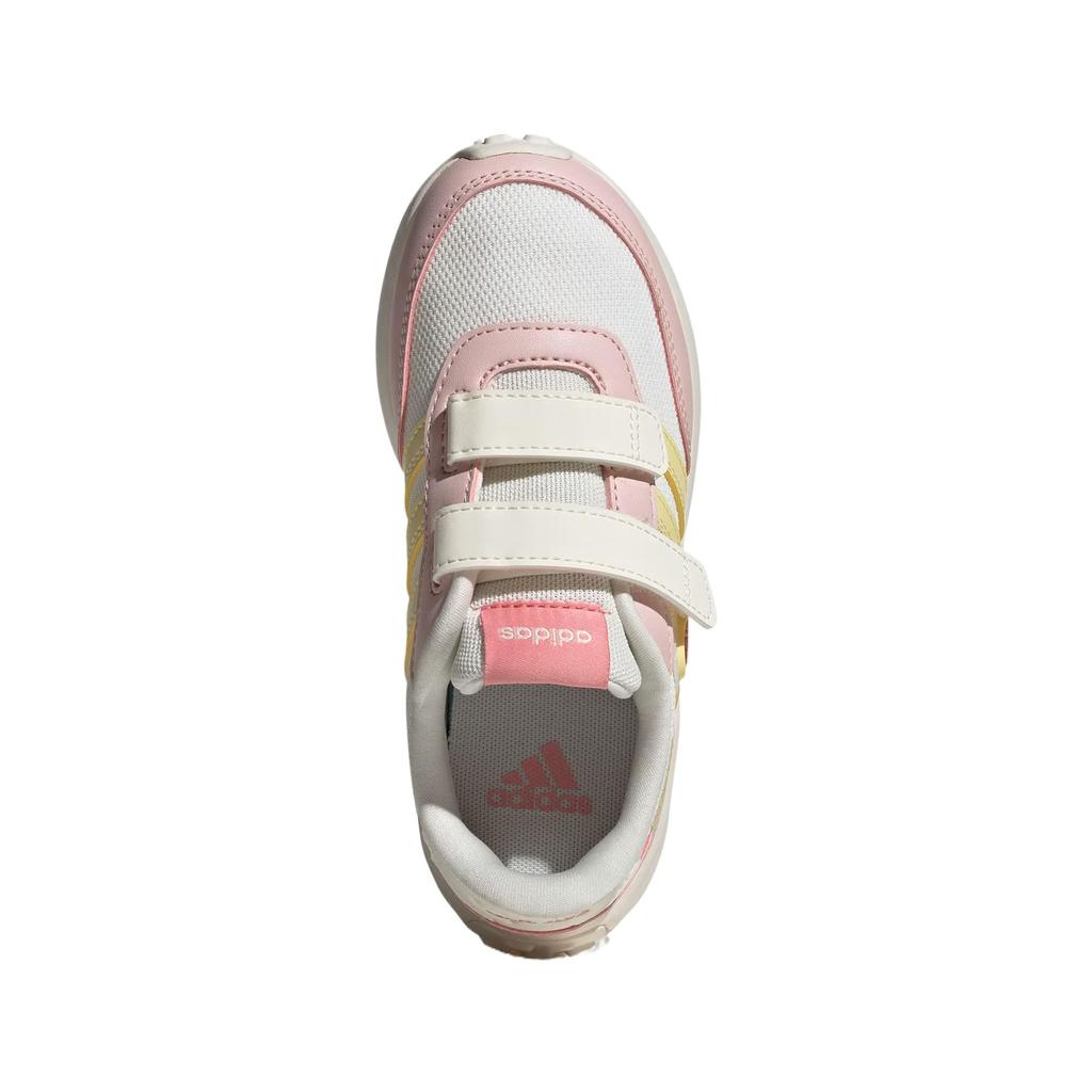 Adidas Mesh Comfortable Durable Breathable Low-Top Casual Shoes Kids Sneakers Pink JI2482