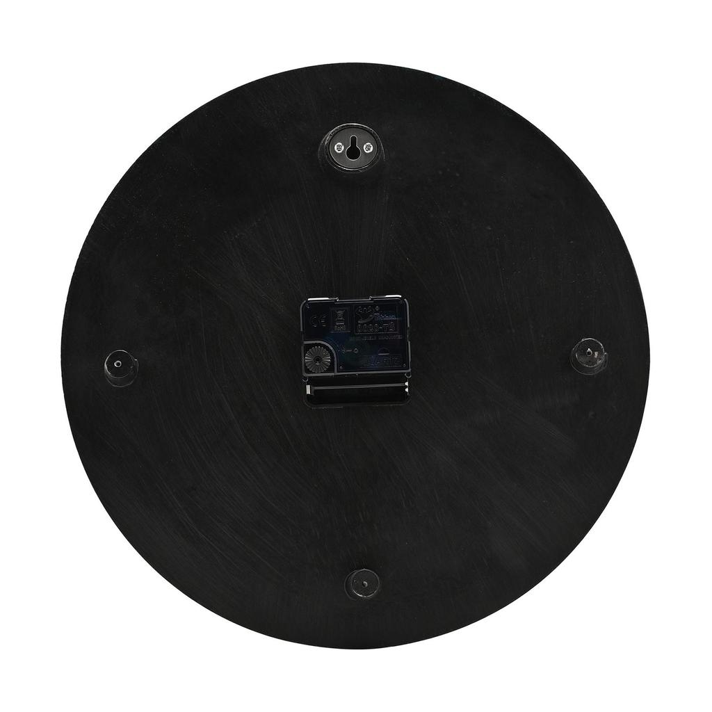 Interval Resin Wall Clock 30cm - Emerald & Gold