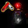 Luce Posteriore LED per Bici 4 Modalità Ricaricabile USB Luce di Avvertimento di Sicurezza per Ciclismo