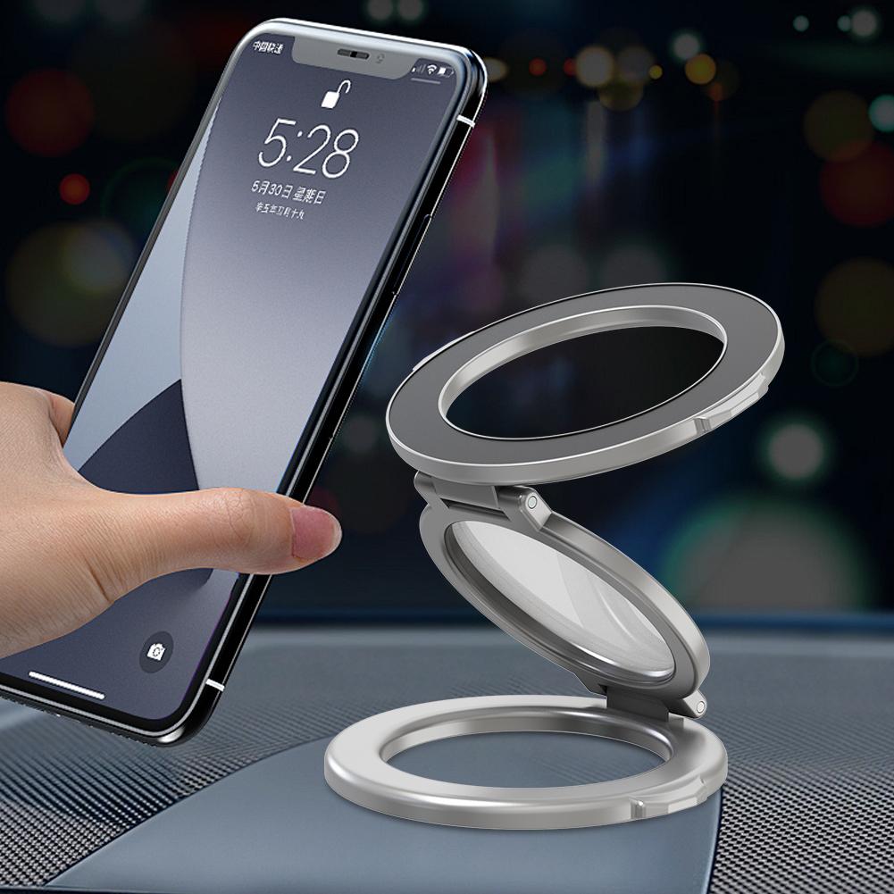 Dwustronny magnetyczny uchwyt na pierścień do telefonu Multifunkcjonalny składany uchwyt na telefon komórkowy Pierścień do telefonu Podstawka do akcesoriów MagSafe
