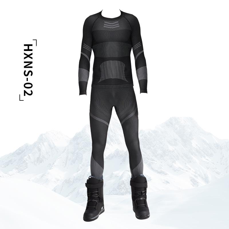 Quick-Dry Thermal Ski Compression Underwear: Breathable, Moisture-Wicking, and Warm for Autumn and Winter