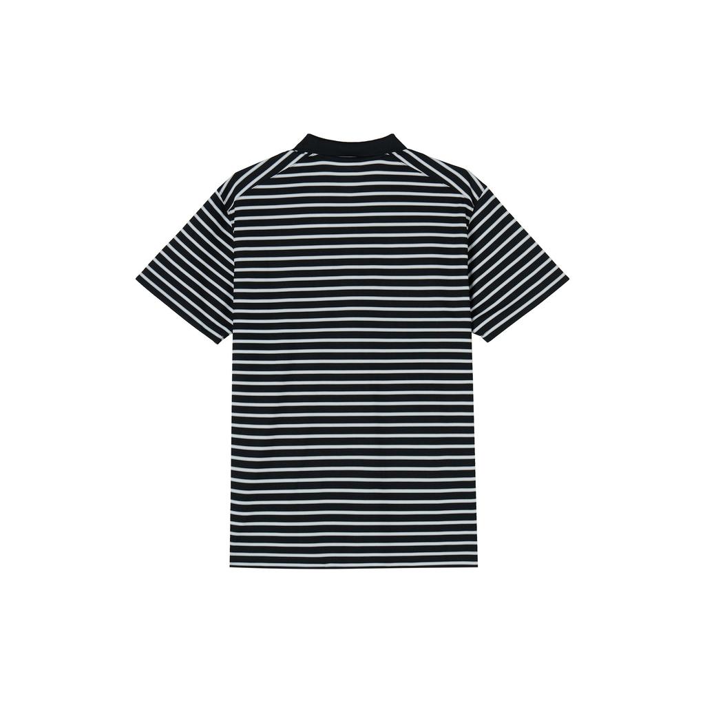 Nike Polo de golf rayé Dri-FIT Victory à séchage rapide pour homme hauts Noir Blanc DH0830-010