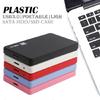 2.5in HDD Case Box Support USB3.0 Sata -Serial Hard Disk Enclosure for 7mm 9.5mm