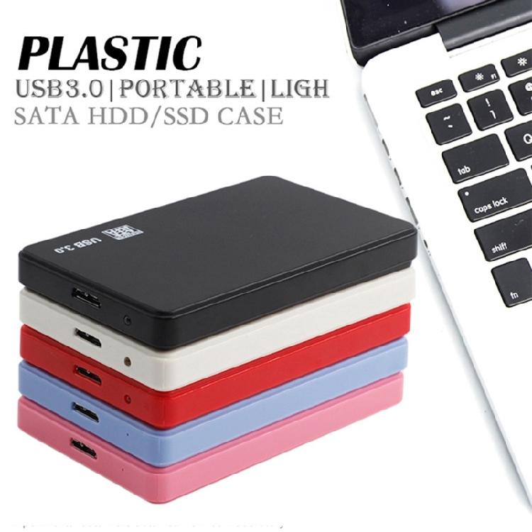 2.5in HDD Case Box Support USB3.0 Sata -Serial Hard Disk Enclosure for 7mm 9.5mm