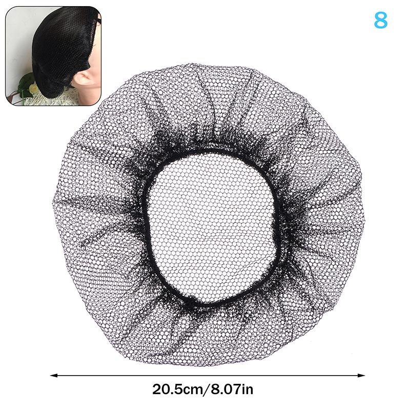 Mesh Crochet Hair Net For Women Invisible Bun Cover Hair Net Ballet Dance Skating Stretchable Hairnet Work Hair Accessories