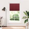 Burgundy Red Pleated Blind 105X200 Cm Fabric Width