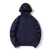 Couple Hoodie Sweatshirt Round Neck Zip Up Casual Loose Fit Men Women