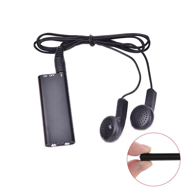 1Pc Portable Mini Audio Recorder Voice Activated Listening Device 96 Hours 8Gb