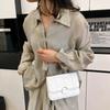 Premium Texture Commuter Chain Small Square Bag Women's Bag Summer New Solid Color Diamond Casual Shoulder Messenger Bag
