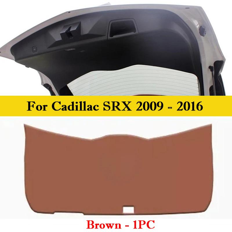 For Cadillac SRX 2009-2016 Car Trunk Door Anti Kick Pad Tailgate Anti-Scratch Protection Mat Cargo Liner Interior Accessories
