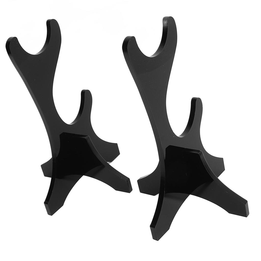 2ks stojan na meč, akrylový, stabilní, snadno instalovatelný, unikátní multifunkční stojan na hůlku