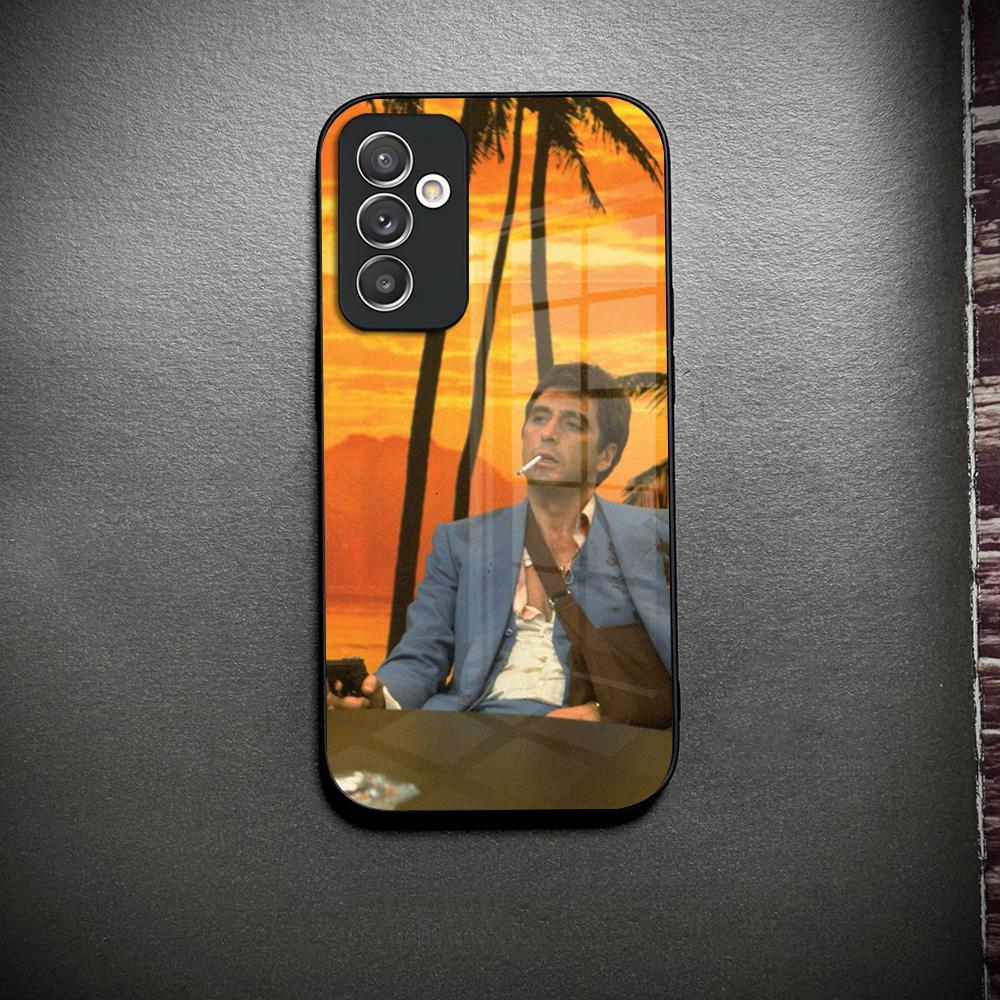

Scarface 1983 Film Phone Case Glass For Samsung Galaxy S26 S23 S25 S24 S21 S22 S20 Ultra Fe Plus A34 A15 A14 Cover Galaxy S20