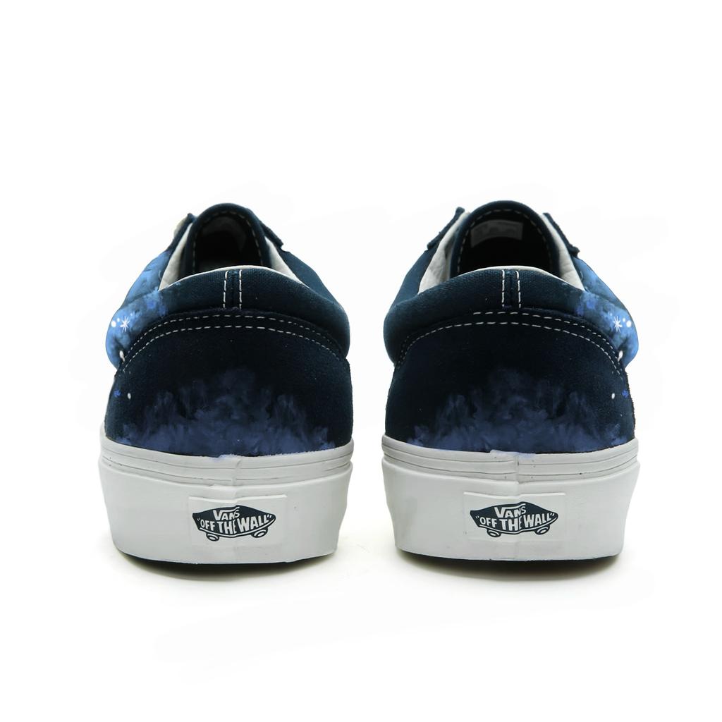 Vans Style 36 Fabric Abrasion Resistant Low top Skateboard Shoes Unisex Blue White VN0A3DZ3RFL(Team613-)