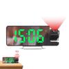PAVIKE Projection Clock, Digital Projection Clock, Ceiling Projection, 3 Brightness Levels, 12H24H Time Display, 180° Reversible, Temperature,