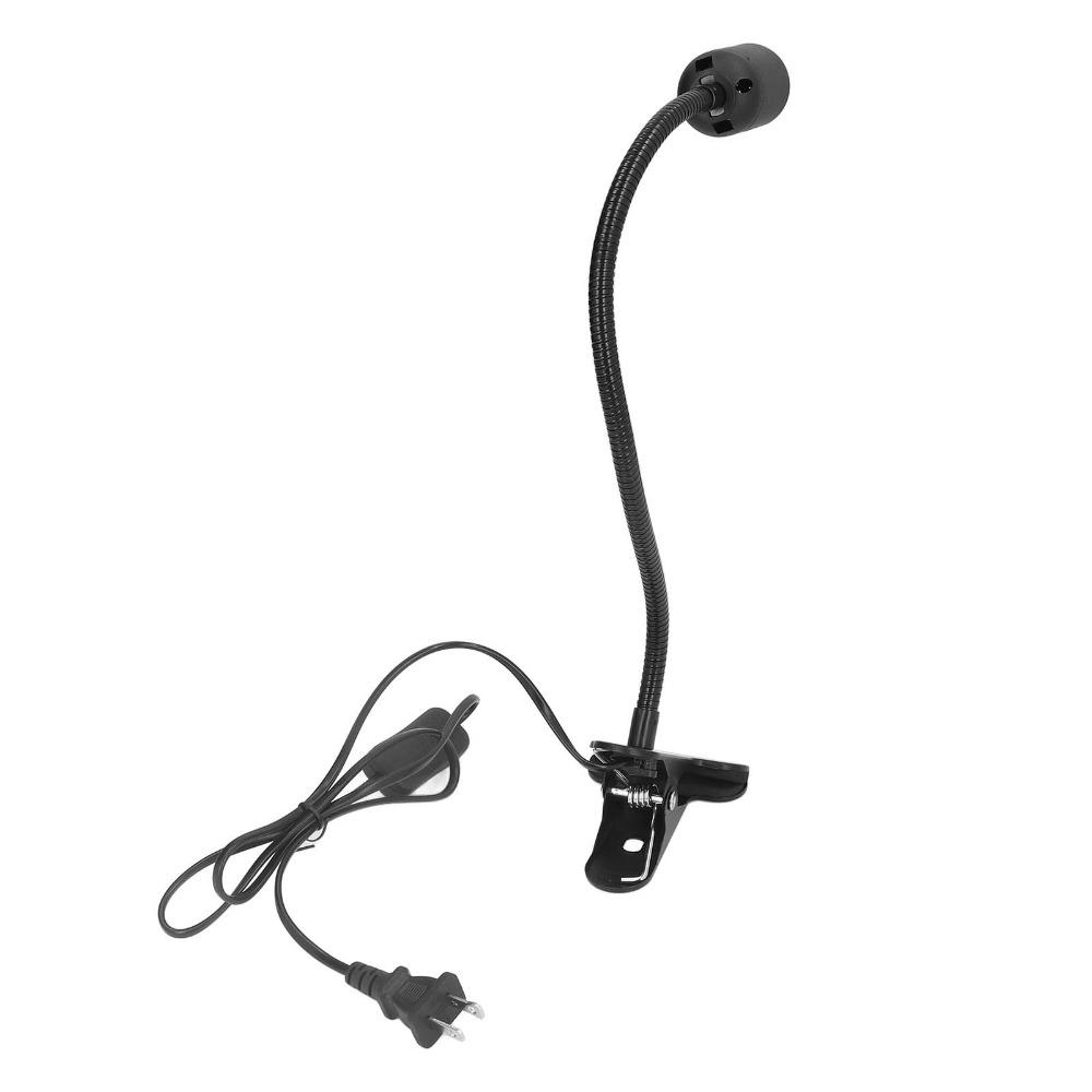 Aluminum+ABS Desk Lamp Holder E27 Reading Lamp Holder Easy Clip Lamp Holder Dormitory